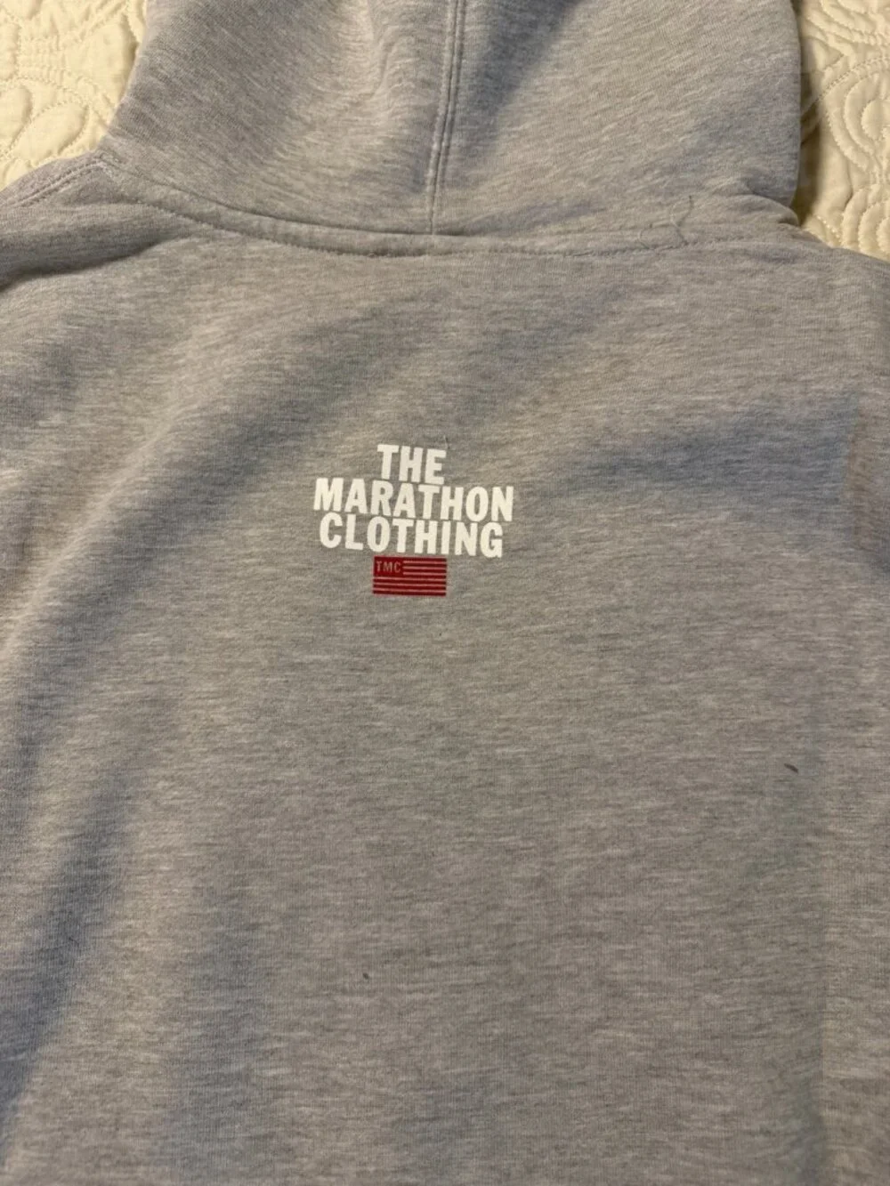 The Marathon Clothing Hoodie Men Small All Money In Records Nipsey Hussle NWT - Picture 6 of 8